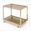 Italian Modernist Bar Cart by Romeo Rega, Circa 1970