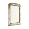 Silver Leaf, Petite Louis Philippe Period Mirror, Circa 1880