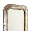 Silver Leaf, Petite Louis Philippe Period Mirror, Circa 1880