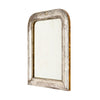 Silver Leaf, Petite Louis Philippe Period Mirror, Circa 1880