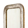 Silver Leaf, Petite Louis Philippe Period Mirror, Circa 1880