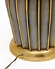 French Art Deco Period Pair of Lamps, Brass, Circa 1940