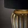French Art Deco Period Pair of Lamps, Brass, Circa 1940