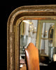 Petite Louis Philippe Period Mirror, Gold Leaf, Circa 1840