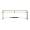 Giacometti Style, Italian Modernist Console Table, Circa 1970