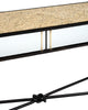 Giacometti Style, Italian Modernist Console Table, Circa 1970