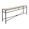 Giacometti Style, Italian Modernist Console Table, Circa 1970