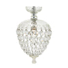 French Antique, Baccarat Crystal Pendant Chandelier, Circa 1920