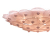 Pink Venetian Glass Flush Mount by Carlo Nason, Murano, Italy, In Stock