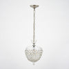 Pair of French Antique, Baccarat Crystal Pendant Chandeliers, Circa 1920