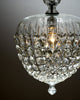 Pair of French Antique, Baccarat Crystal Pendant Chandeliers, Circa 1920