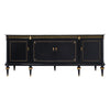 Grande Louis XVI Ebonized Buffet, French Antique, Circa 1920
