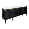 Grande Louis XVI Ebonized Buffet, French Antique, Circa 1920