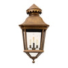 Grande French Antique Brass and Glass Lantern, Circa 1920