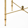 French Art Deco Period Brass and Glass Side Table, Circa 1940