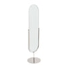 Modernist, French Psyche Mirror, Chrome, Circa 1970