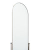 Modernist, French Psyche Mirror, Chrome, Circa 1970