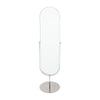 Modernist, French Psyche Mirror, Chrome, Circa 1970