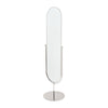 Modernist, French Psyche Mirror, Chrome, Circa 1970