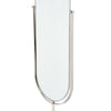 Modernist, French Psyche Mirror, Chrome, Circa 1970