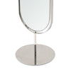 Modernist, French Psyche Mirror, Chrome, Circa 1970
