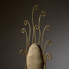 Italian Mid-Century Gilt Wrought Iron Vanity Chair