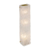 Italian Mid-Century Murano Frosted Textured Glass Wall Sconces