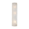 Italian Mid-Century Murano Frosted Textured Glass Wall Sconces