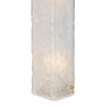 Italian Mid-Century Murano Frosted Textured Glass Wall Sconces