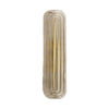 Italian Mid-Century Murano Smoked Glass and Brass "Fregio" Wall Sconce