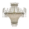 French Belle Epoque Louis XVI Crystal Chandelier, Circa 1910