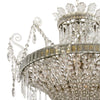 French Belle Epoque Louis XVI Crystal Chandelier, Circa 1910