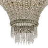 French Belle Epoque Louis XVI Crystal Chandelier, Circa 1910