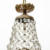 French Louis XVI Crystal and Gilt Bronze Basket Chandelier