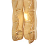 Pair of Murano Textured Amber-Orange Glass Sconces, IN STOCK