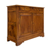 French Restauration Period Blond Walnut Buffet, Circa 1845