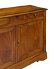 French Restauration Period Blond Walnut Buffet, Circa 1845