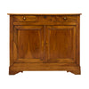 French Restauration Period Blond Walnut Buffet, Circa 1845