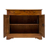 French Restauration Period Blond Walnut Buffet, Circa 1845