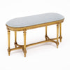 French Louis XVI Style Gilt Wood Six-Leg Bench, Circa 1900