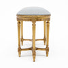 French Louis XVI Style Gilt Wood Six-Leg Bench, Circa 1900