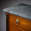 Consulat Early Empire Chest with Gray Sainte-Anne Marble Top
