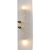 Pair of Contemporary Venetian Acid-Etched Panel Sconces, Murano, Italy, IN STOCK