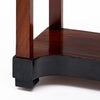 French Consulat Empire Mahogany Side Table with Black Marble Top, Circa 1805