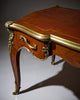 French Louis XV Style Ormolu-Mounted Bureau Plat, In the Manner of François Linke