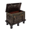 17th Century Spanish Baroque Iron-Mounted Dowry Chest