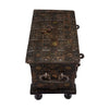 17th Century Spanish Baroque Iron-Mounted Dowry Chest