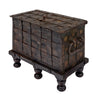 17th Century Spanish Baroque Iron-Mounted Dowry Chest