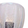 Pair of Italian Venetian Murano Pulegoso Glass Sconces with Patinated Brass - IN STOCK