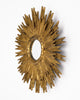 Spanish Mid-Century Modern Giltwood Sunburst Mirror, Circa 1980